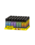 Encendedor Clipper Black Triple Gradient