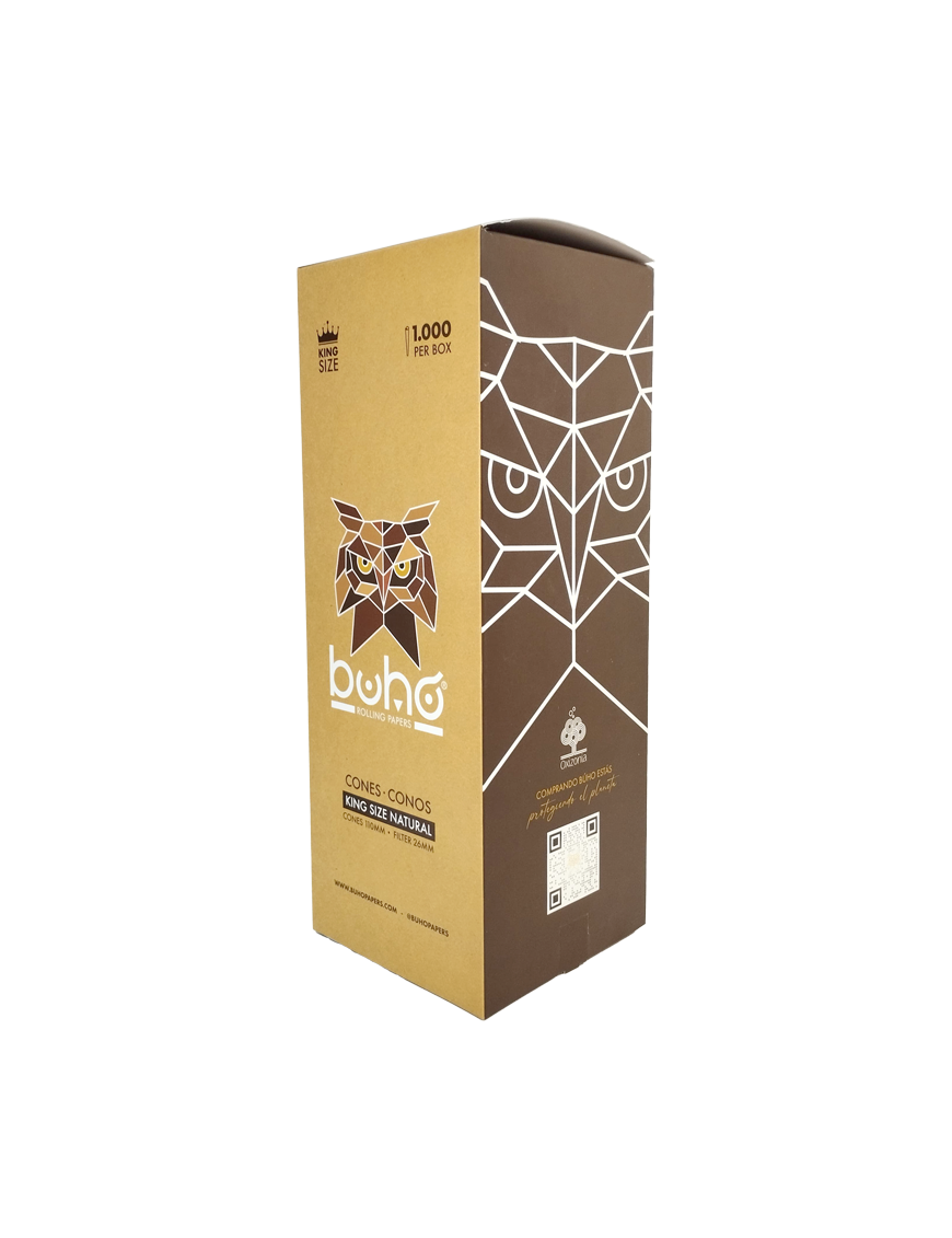 Expositor Conos Buho Natural King Size 1.000