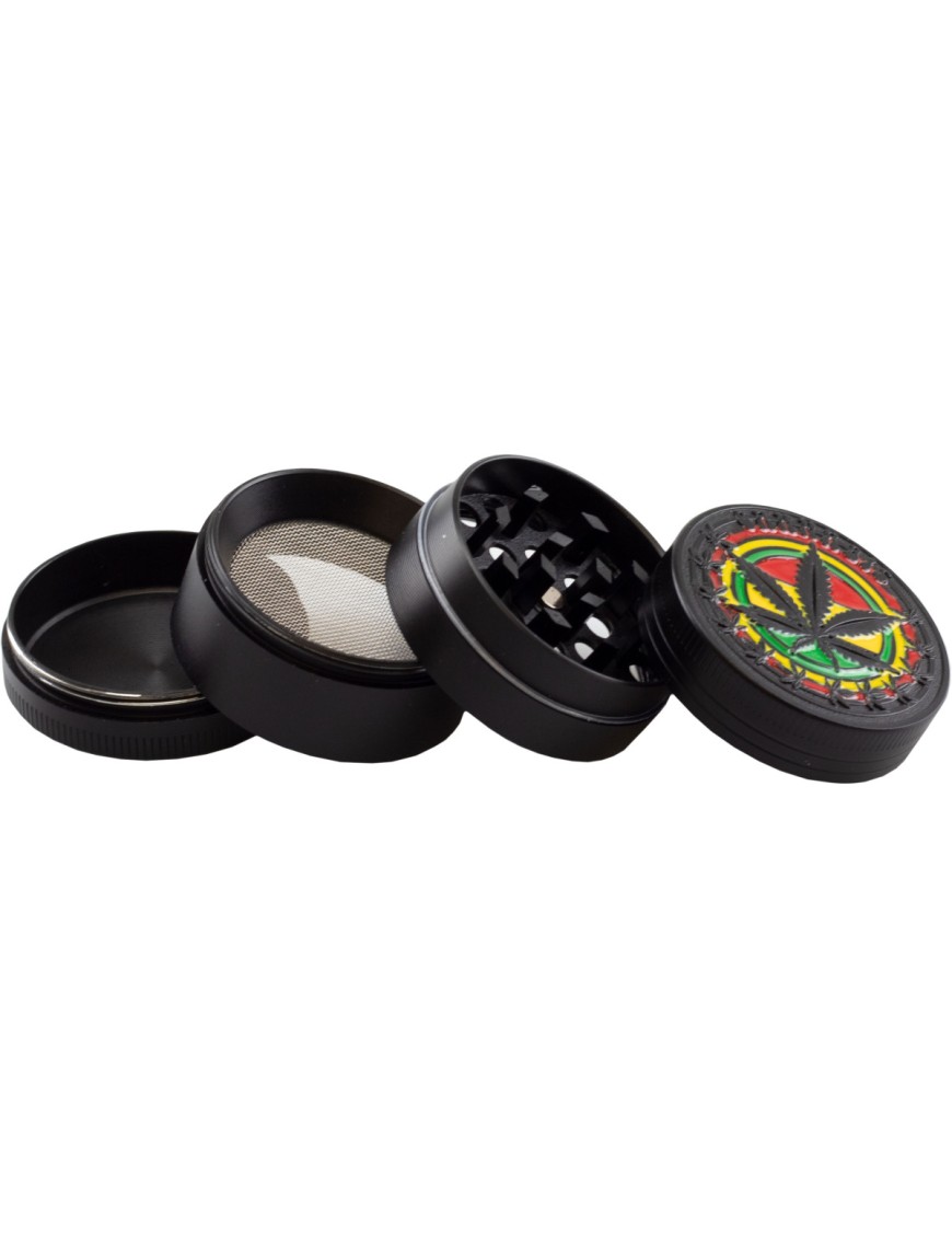 Grinder Set Metal Leaf 4 partes