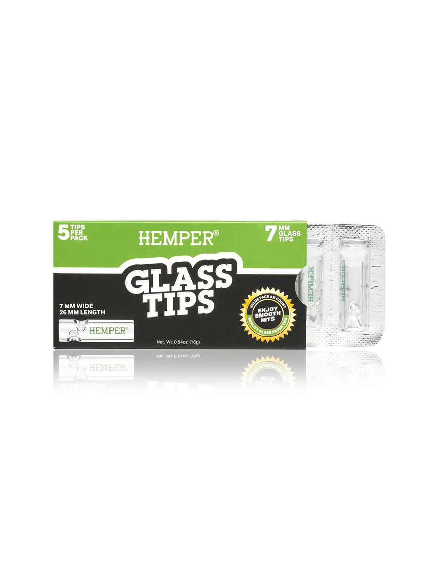 HEMPER Glass Tips 7mm