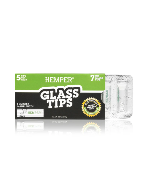 HEMPER Glass Tips 7mm