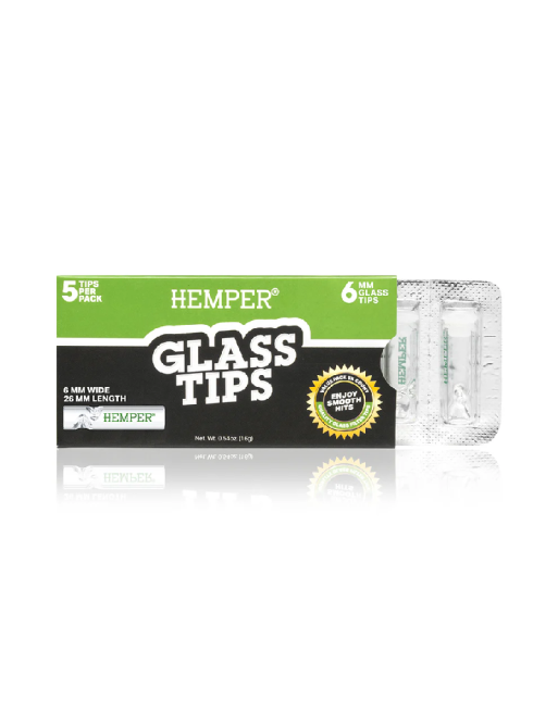 HEMPER Glass Tips 6mm