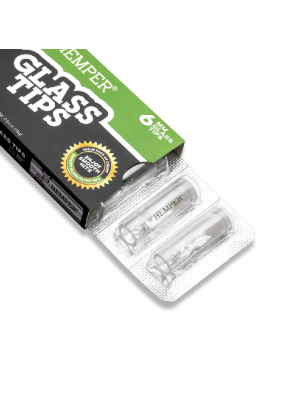 HEMPER Glass Tips 6mm