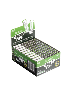 HEMPER Glass Tips 6mm