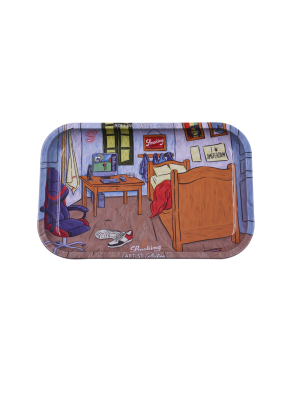 Bandeja Smoking Metálica Habitación