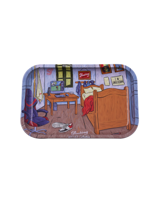 Bandeja Smoking Metálica Habitación