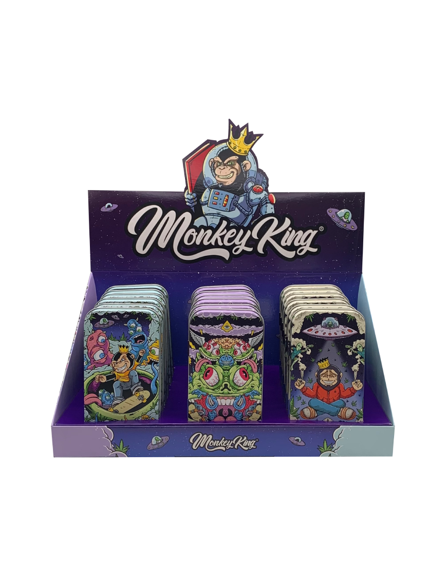 Monkey Caja Metálica Space
