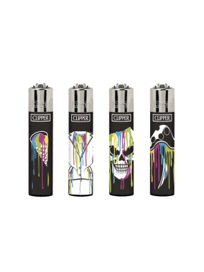 Encendedor Clipper Melting Psycho