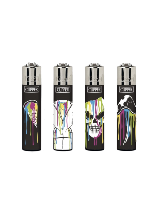 Encendedor Clipper Melting Psycho