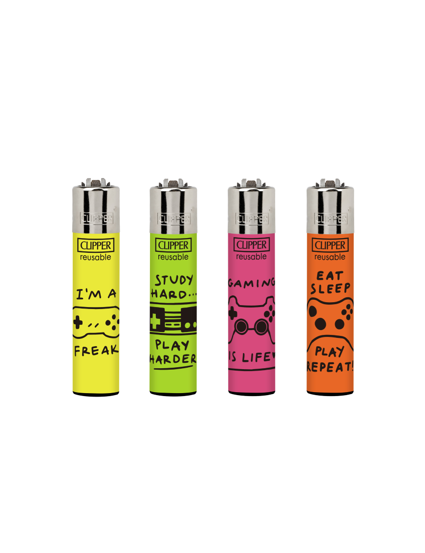 Encendedor Clipper Gaming Life