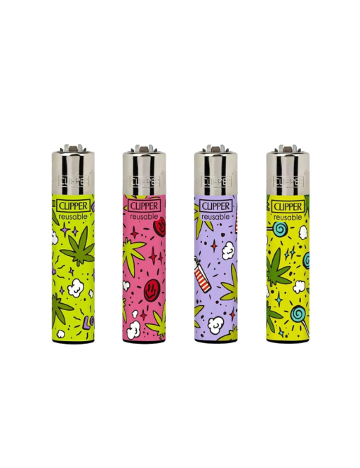 Encendedor Clipper Hemp Pattern