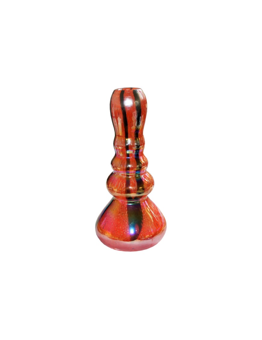 Bong Vidrio Rojo 23cm