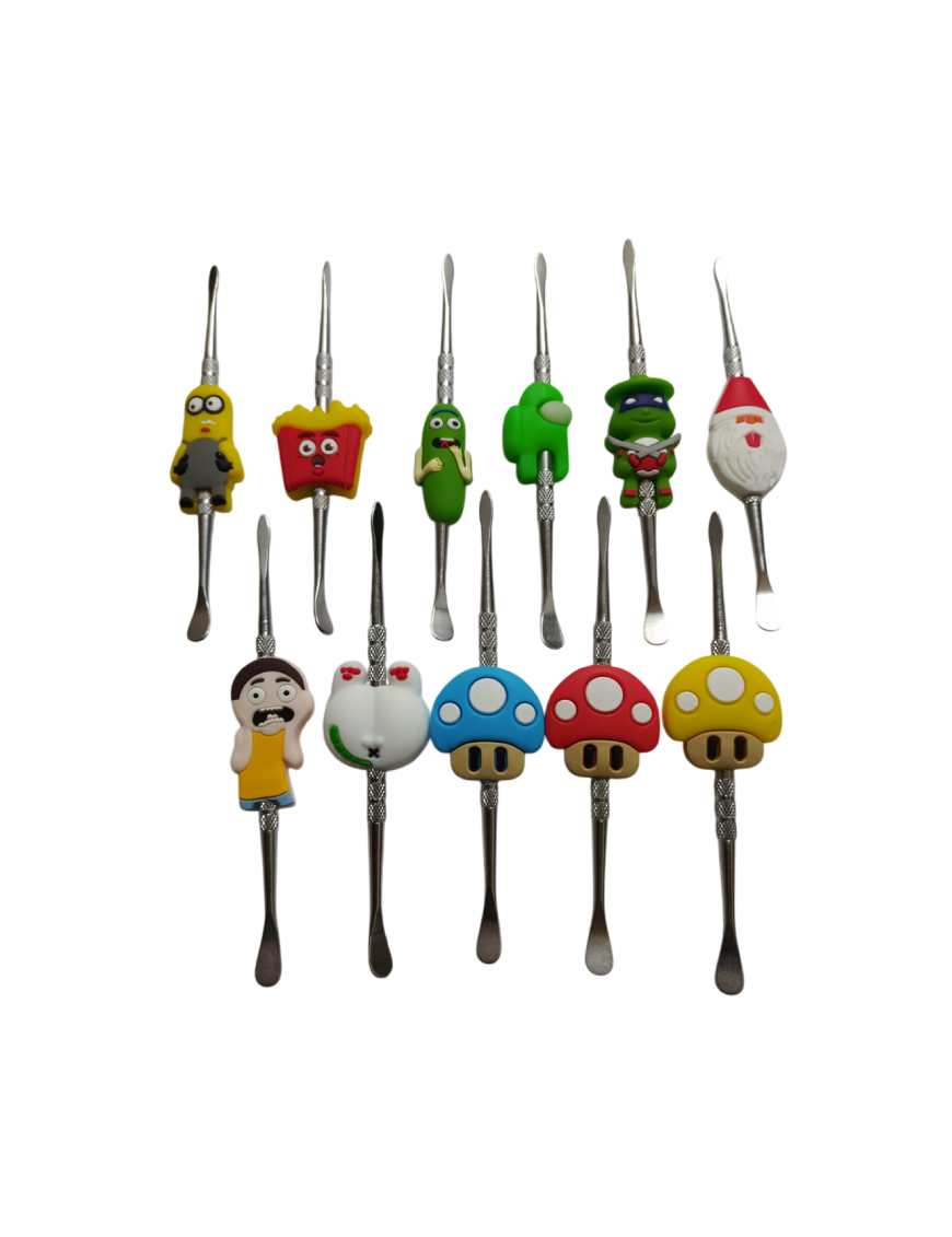 Dabber de Silicona y Metal Variados (30)