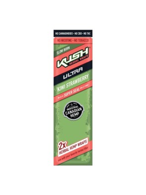 Kush Ultra Herbal Wraps Fresa y Kiwi