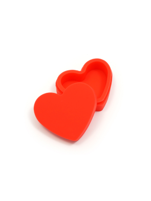 Bote de Silicona Corazón 17ml