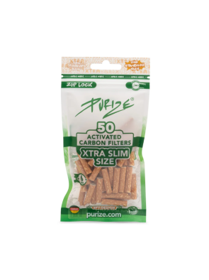 Filtros Purize Carbón Activado Xtra Slim Orange 50