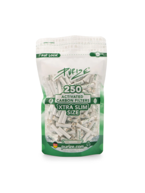 Filtros Purize Carbón Activado Xtra Slim White 250