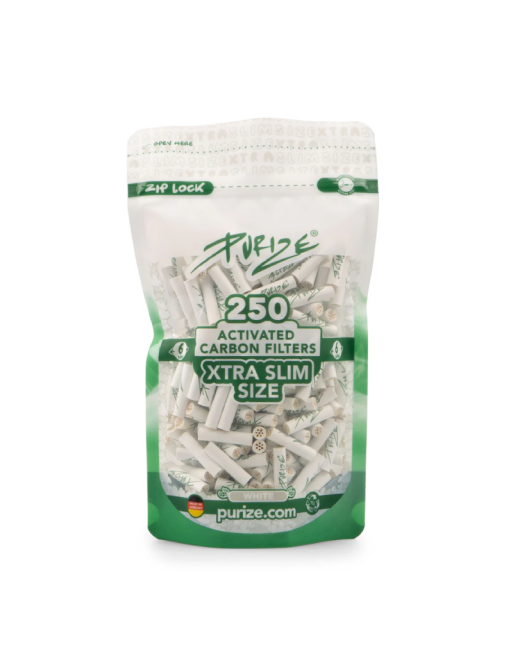 Filtros Purize Carbón Activado Xtra Slim White 250