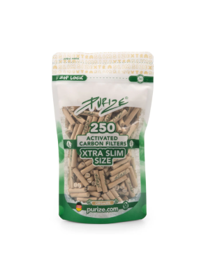 Filtros Purize Carbón Activado Xtra Slim Organic 250