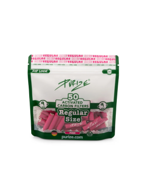 Filtros Purize Carbón Activado Regular Pink 50