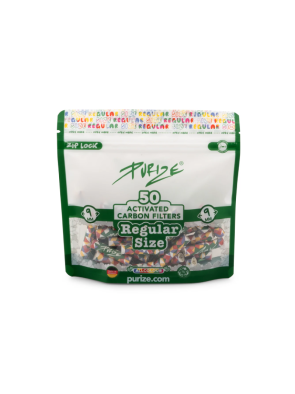 Filtros Purize Carbón Activado Regular Rainbow 50