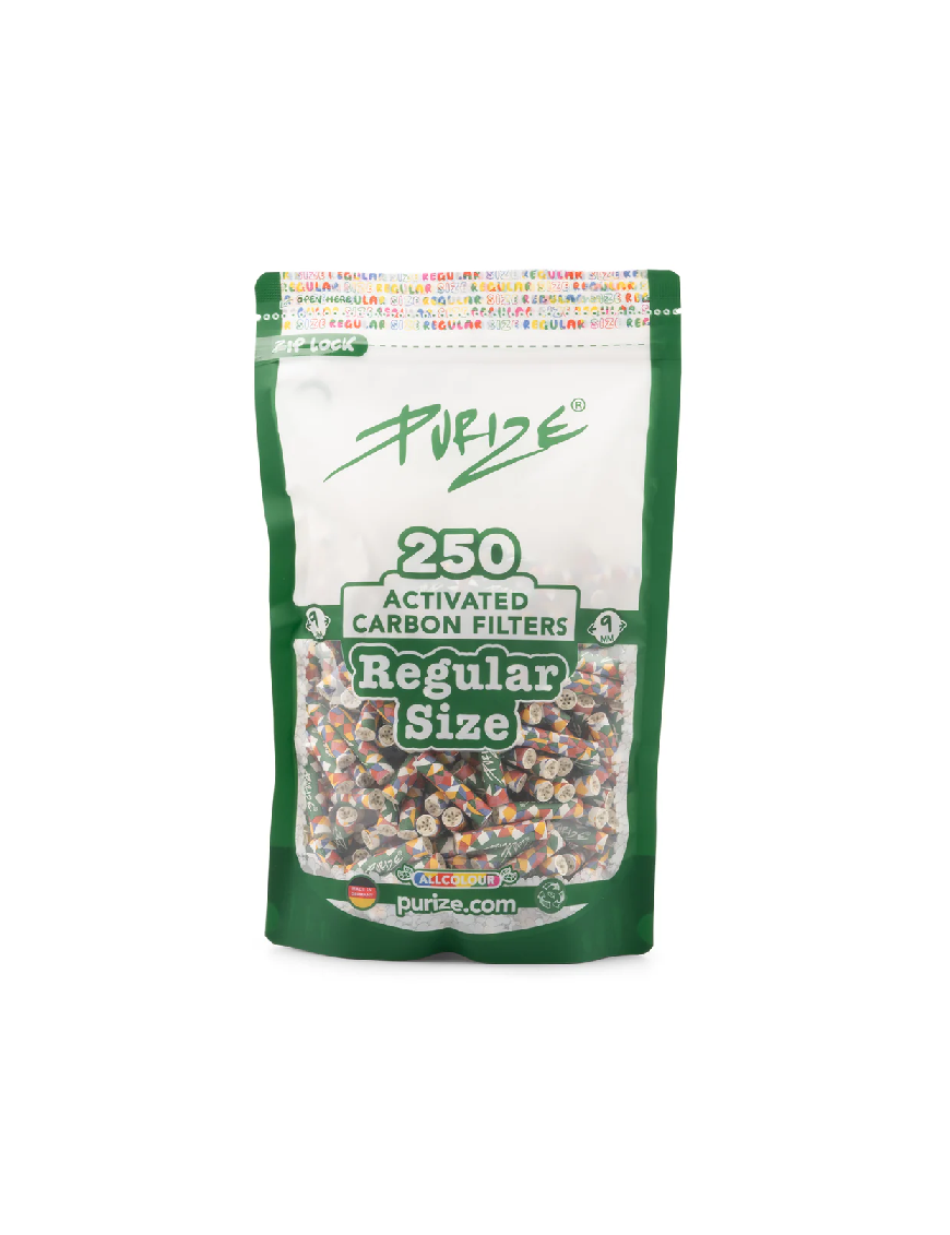 Filtros Purize Carbón Activado Regular All Colour 250