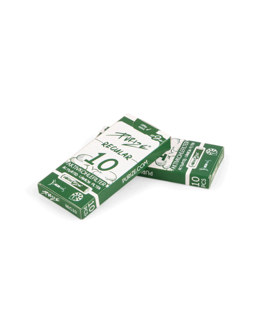 Filtros Purize Carbón Activado Regular White Estuche