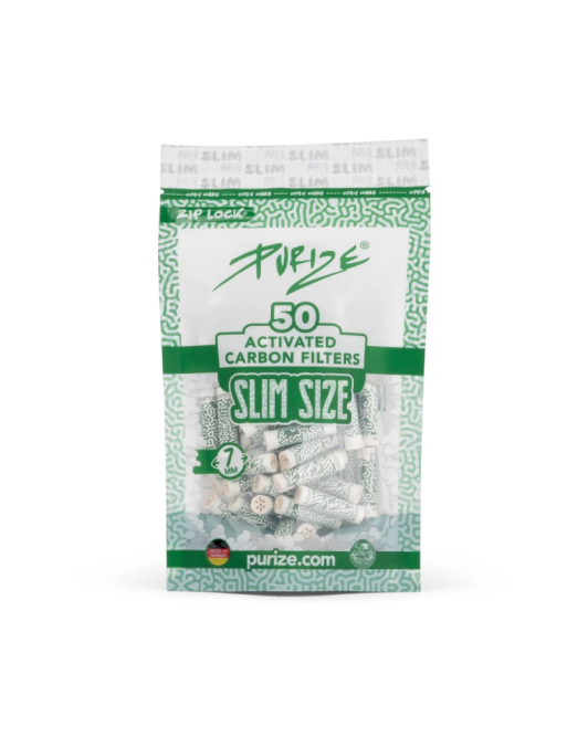 Filtros Purize Carbón Activado Slim White 50