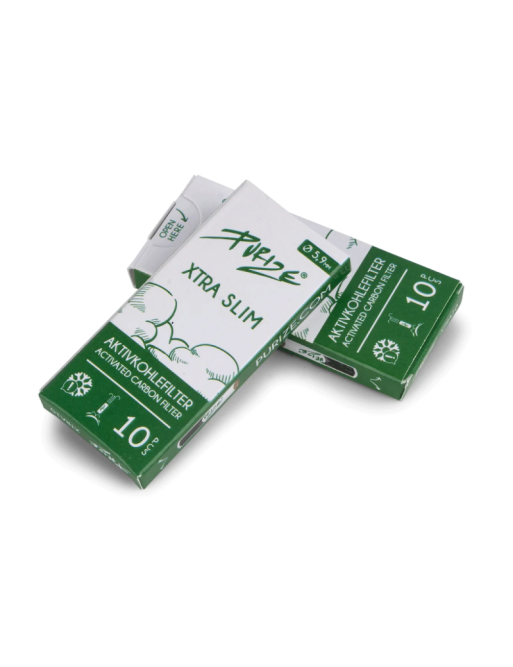 Filtros Purize Carbón Activado Xtra Slim White Estuche