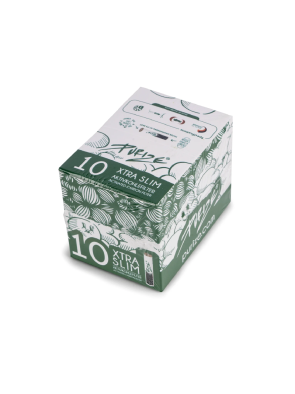 Filtros Purize Carbón Activado Xtra Slim White Estuche