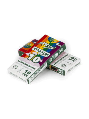 Filtros Purize Carbón Activado Xtra Slim Rainbow Estuche