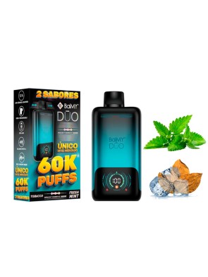 BALMY DUO Tobacco-Fresh Mint 0%