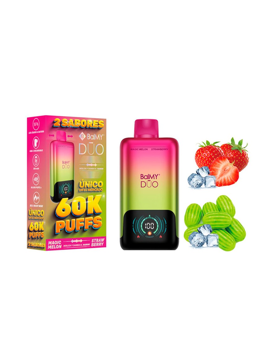 BALMY DUO Magic Melon-Strawberry 0%