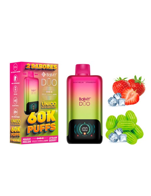 BALMY DUO Magic Melon-Strawberry 0%