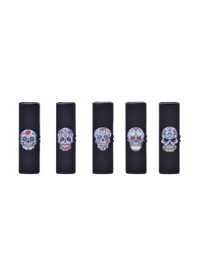 Encendedor Champ Mechero Blackskulls USB